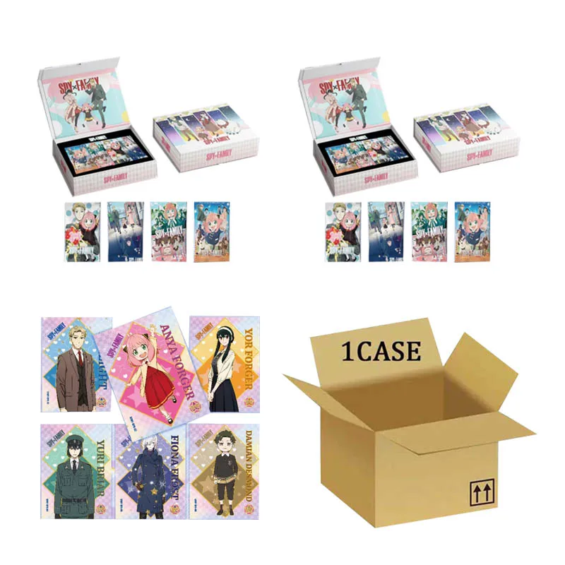 Оптовая продажа шпионская семейная коллекция карт Waku креативный мир Qr Ssr