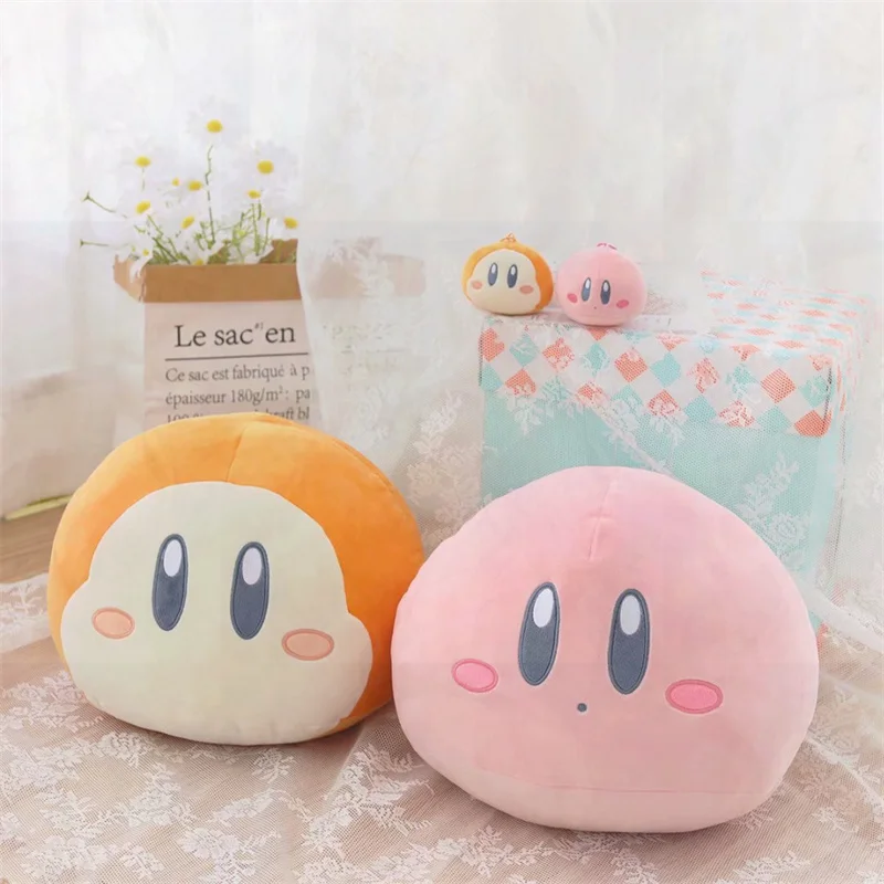 

Soft Star Kirby Childrens Plush Toy Doll Kawaii Girl Pillow Plush Doll Cushion Car Bag Small Pendant Childrens Birthday Gift