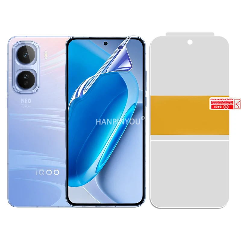 Прозрачная защитная пленка из EPU для vivo iQOO Neo 11 10 Pro Plus 10R Neo11, защитная пленка от царапин, автоэкран в секунды, мягкая гидрогелевая пленка (art.: 3920d3ff6979c) - 3920d3ff6979c