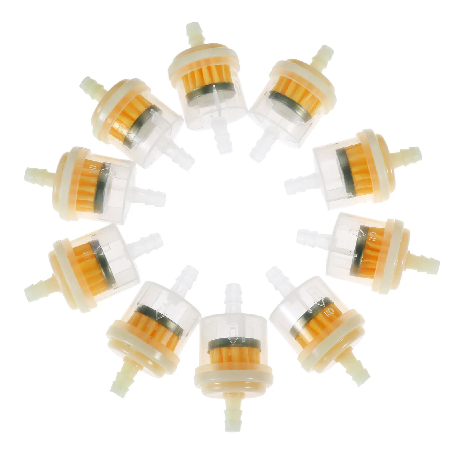 

10Pcs Universal Inline Gas/Fuel Filter 5mm-6mm For Honda Yamaha Kawasaki Suzuki Aprilla Ducati Motorcycle Accessories Oil Filt