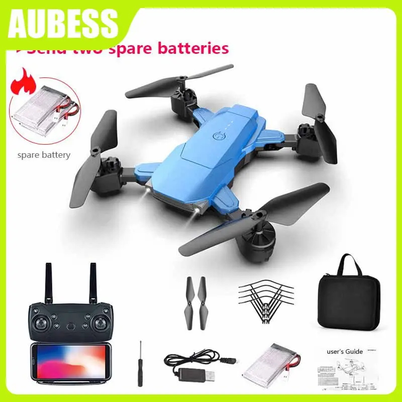 New Drone 4K With HD Camera WIFI 1080P Dual Camera Quad Copter FPV Professional Drone Toy Free Spare Battery High Quality