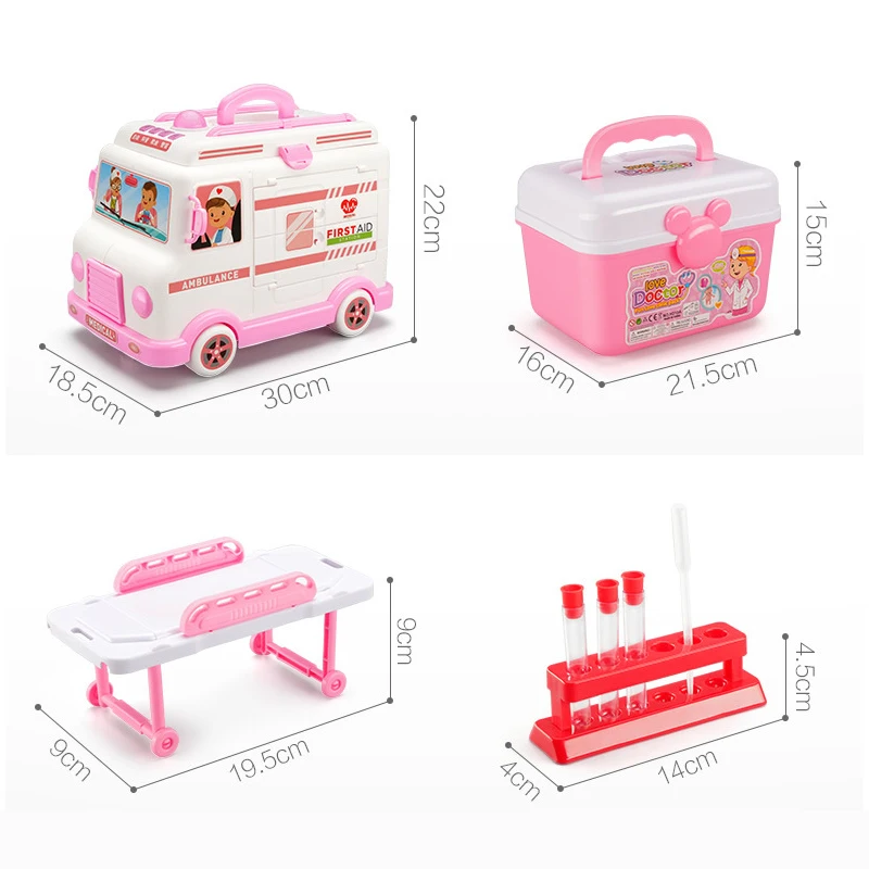 Докторские игрушки для детей Детский набор мальчиков и девочек ролевая игра