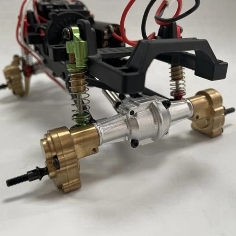 2 шт. металлические детали для обновления гусеничного автомобиля FMS FCX24 1/24 RC