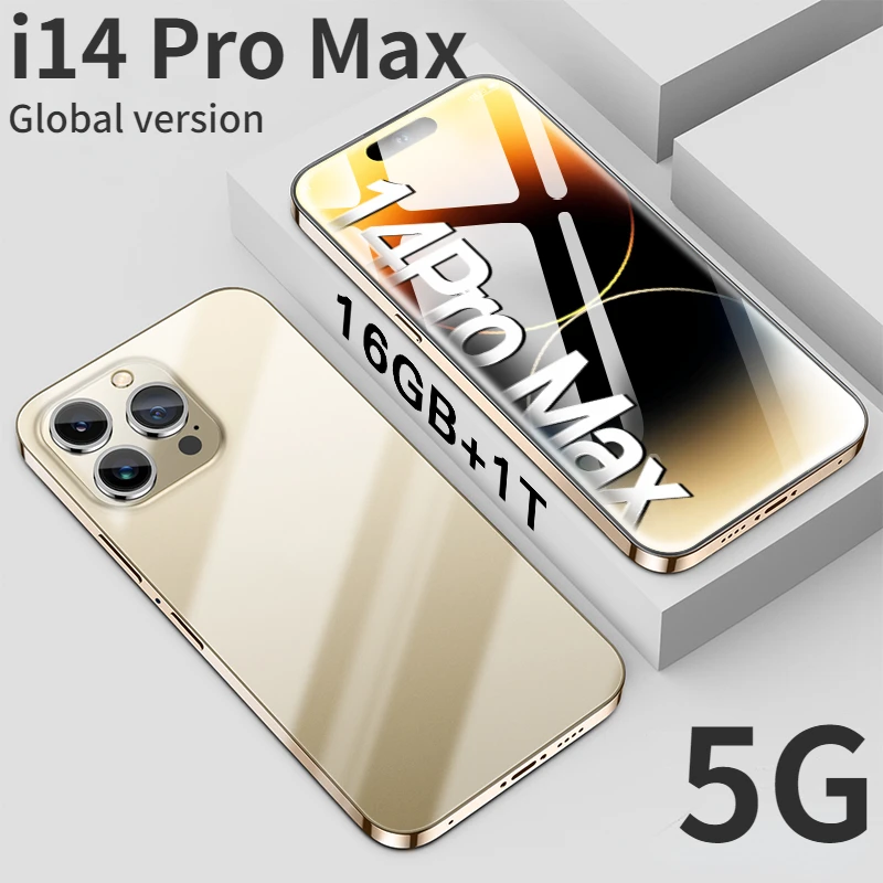 

Совершенно новый смартфон i14 Pro Max, полный экран 6,7 дюйма, 16 ГБ + 1 ТБ, сотовые телефоны 64 мп, разблокированные мобильные телефоны