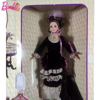 Original Barbie Victorian Lady 1995 The Great Eras Vintage Old Century Wear Wine Red Dress Collector Edition Doll for Girls Gift