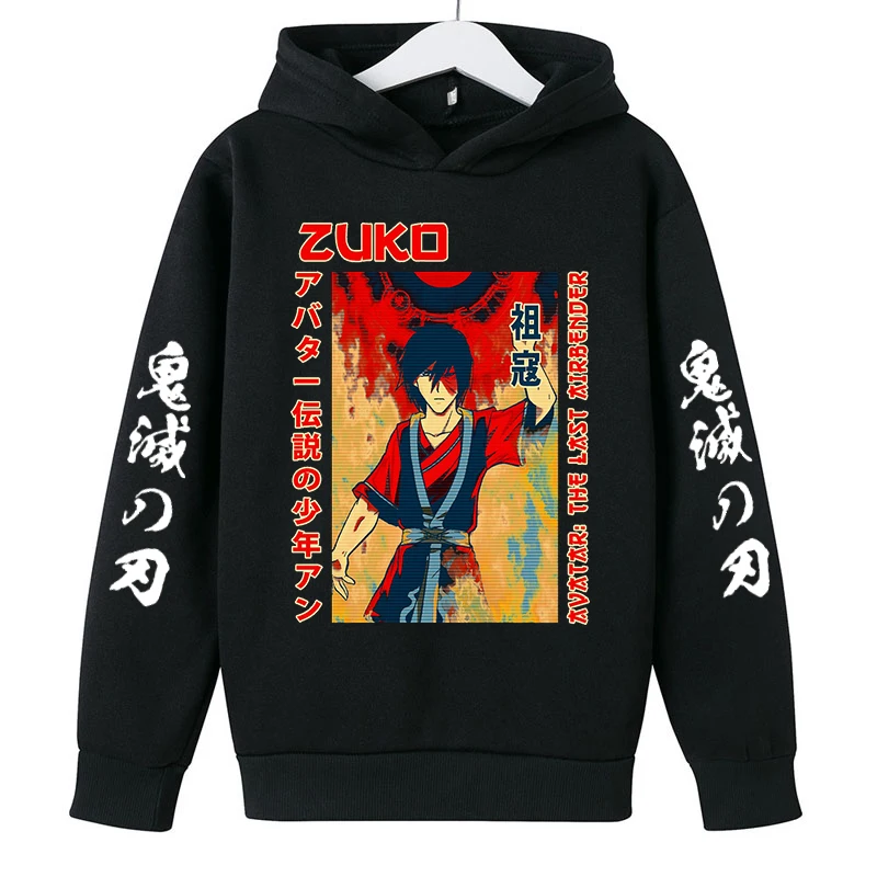 

2022 Harajuku Anime Ghost Killing Blade Hoodie Children's 4-14 Years Printed Sweatshirt Boy Hoodie Top Girl Devil Killer Hoodie