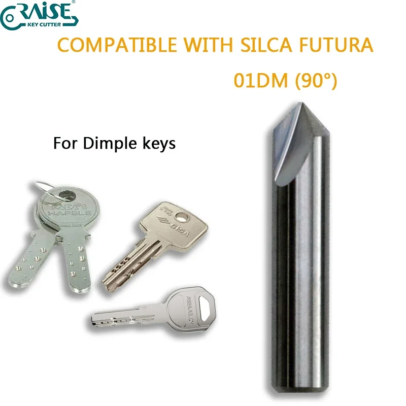 Фото Фреза RAISE, совместимая с ключевыми станками SILCA 01D, 01DW, ILCO, SILCA FUTURA №3