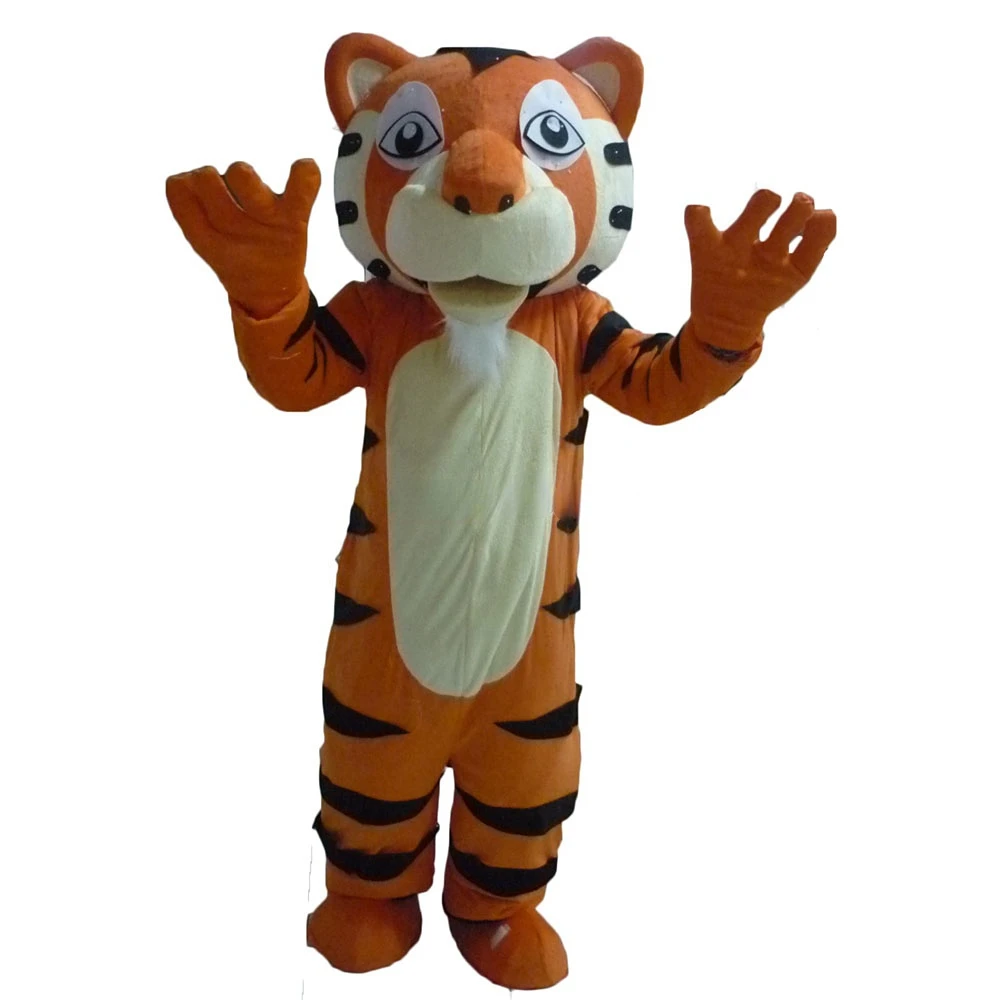 

Adult Tiger Mascot Costume for Event Party Carnival Costume Full Body Plush Outfit Custom Made Animal Character Fancy Dress Up