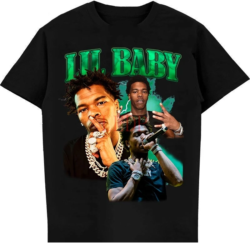 

Lil Baby Shirt Bootleg 90s Retro Vintage T
