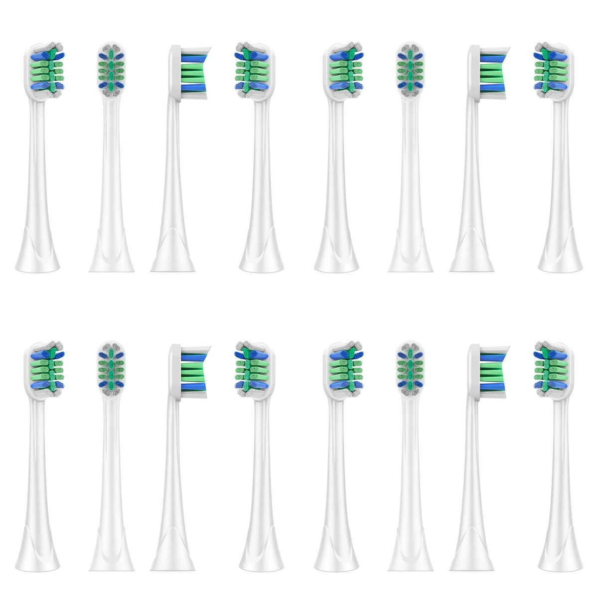 

16 шт., головки для отбеливания и чистки зубных щеток Philips Sonicare
