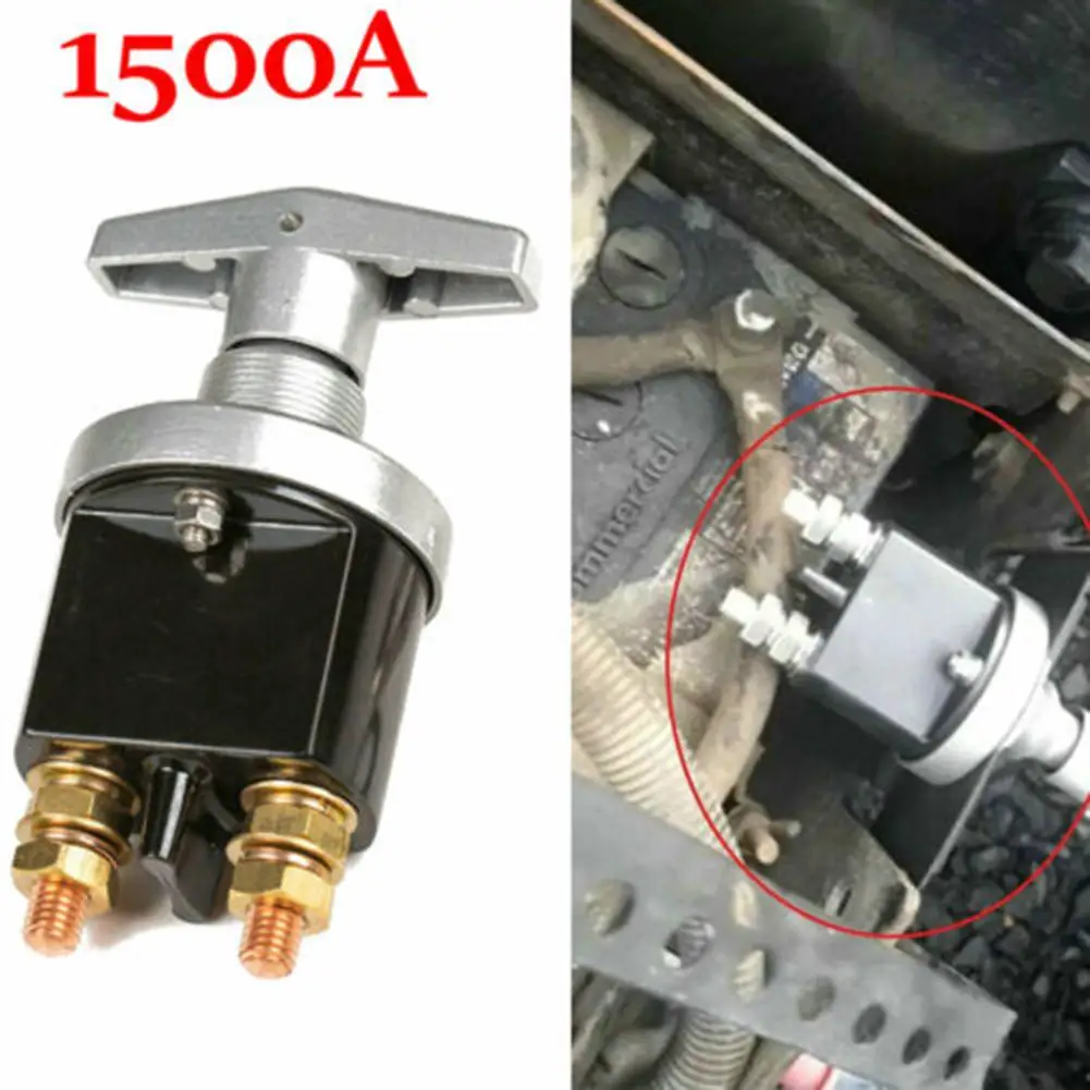 

Выключатель питания для автомобильного аккумулятора, 12 В, 1500 А