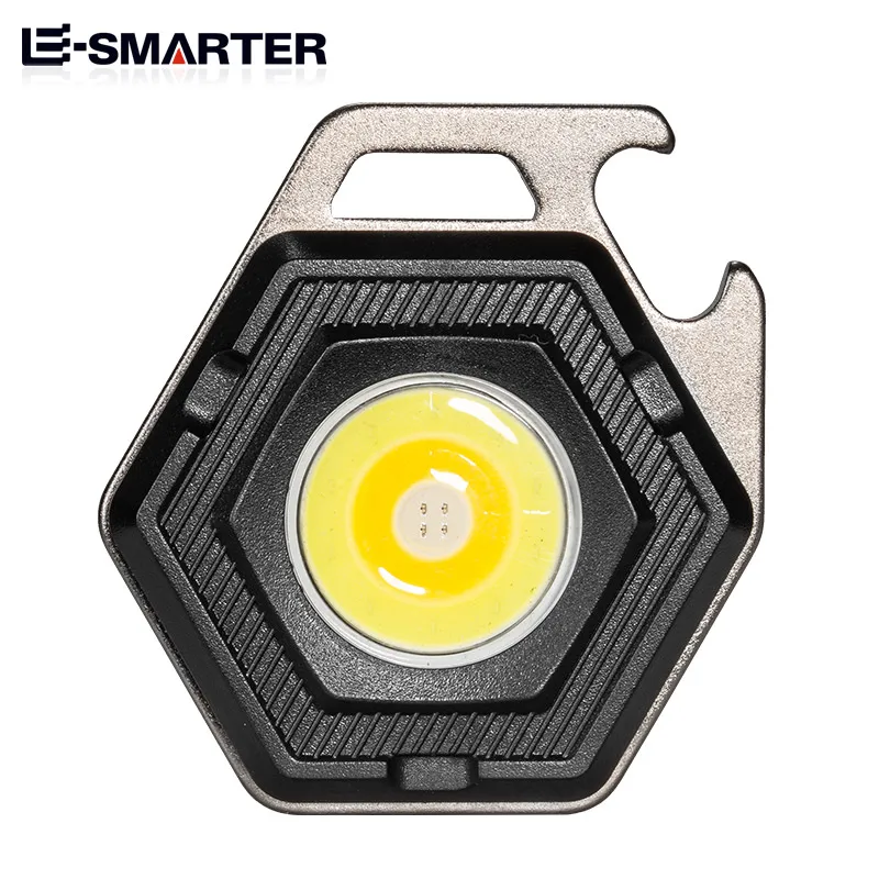 

Портативный светодиодный фонарик E－SMARTER