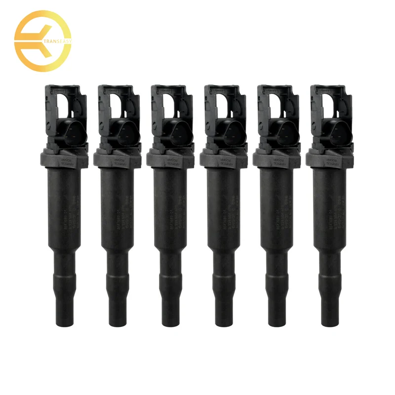 6PCS Ignition Coils 12137594596 12137571643 0221504470 12138616153 For Bosch Fits BMW 325 530 535 X3 C1795 C1826 6PCS Ignition Coils 12137594596 12137571643 0221504470 12138616153 For Bosch Fits BMW 325 530 535 X3 C1795 C1826