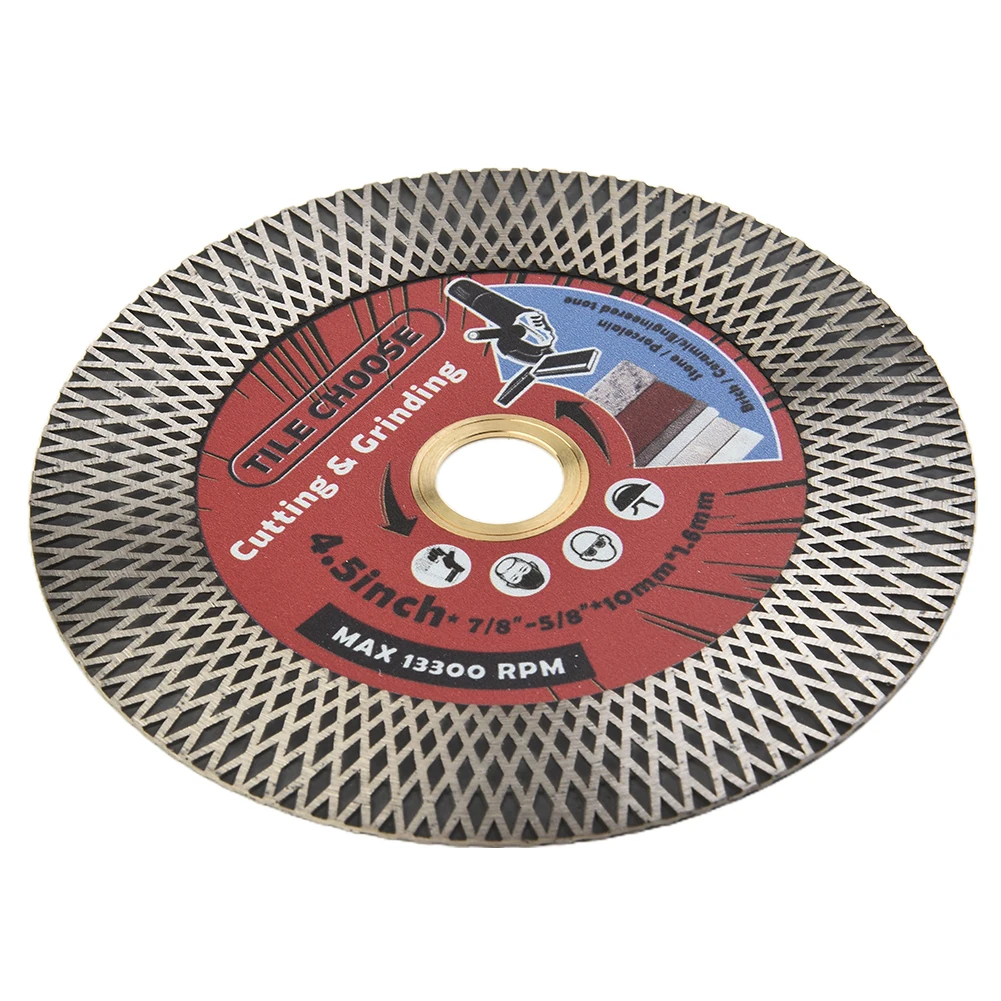 

115mm Diamond Saw Blades Cutting Disc Tile Ceramic Marble Cutting And Grinding Circular Saw Blade Power Rotory Tool Accessories
