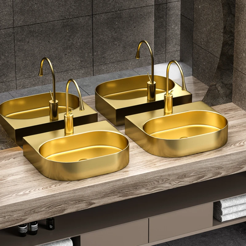 

304 Stainless Steel Table Basin Single Spray Wash Basin Bar Basin Washbasin