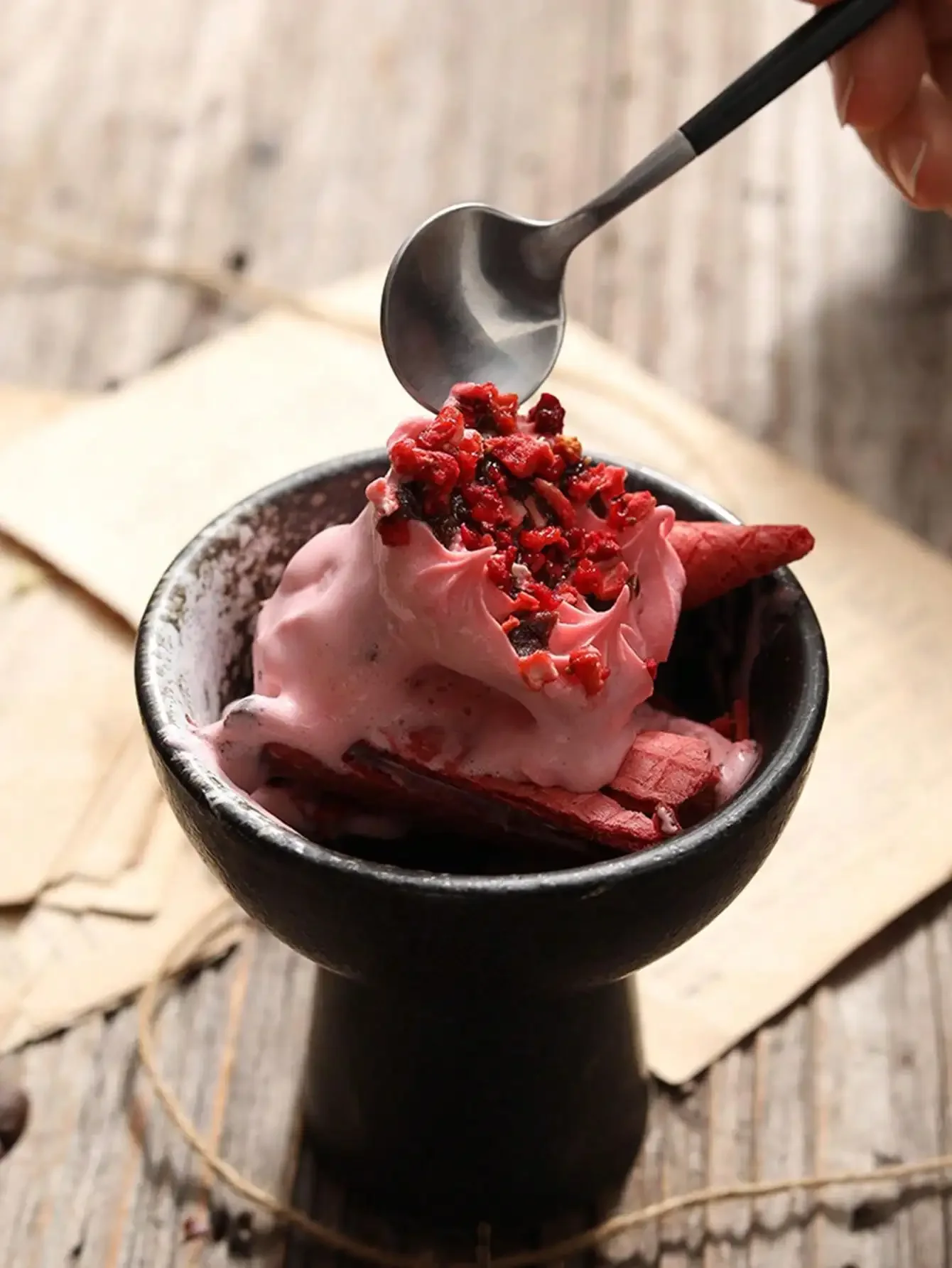 150 Мл Креативная Керамическая Миска Для Десерта Винтажная Чашка Мороженого В