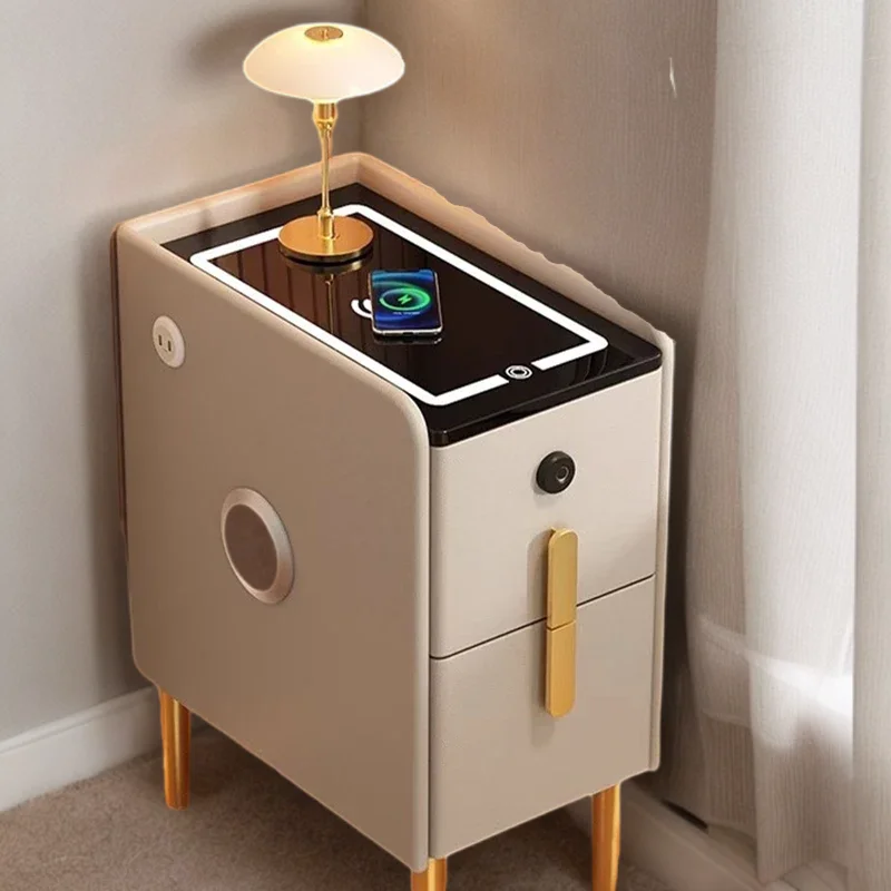 Элегантные прикроватные столики роскошные тумбочки экономичный стол гладкая