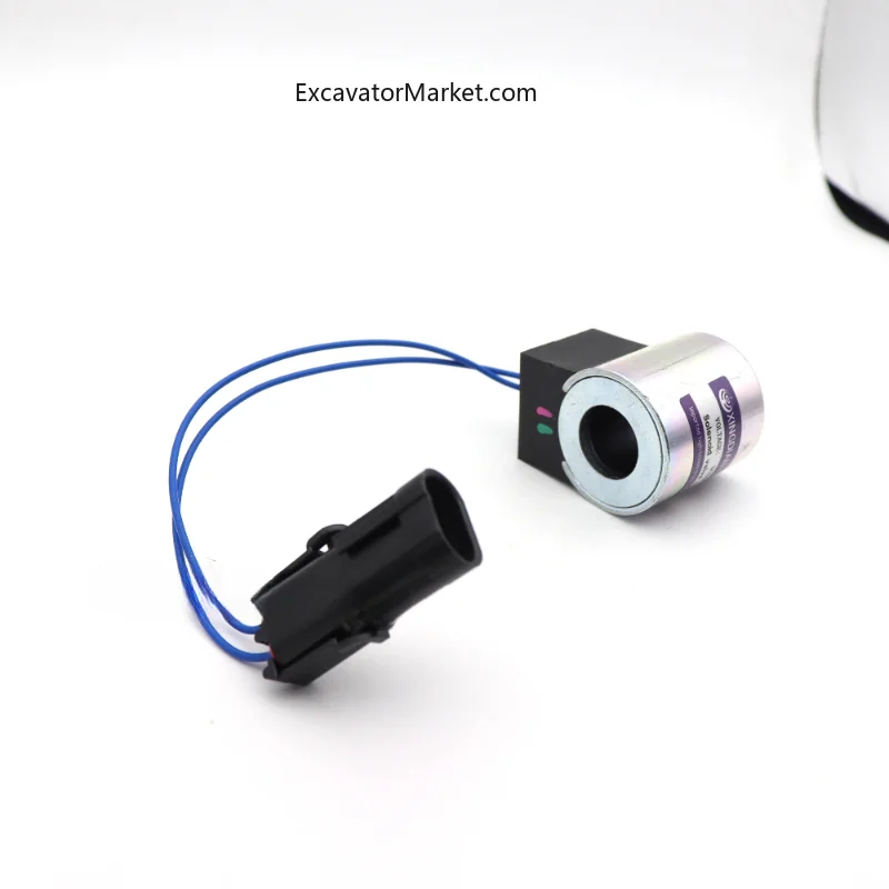 Для Sany Sy70 75 Yuchai 60 65 85 135 пилотный вращающийся электромагнитный клапан катушка