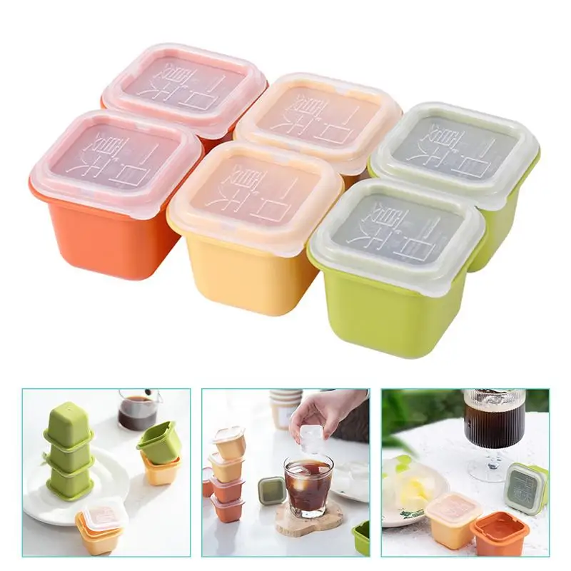 

Форма для кубиков льда, 6 шт., форма для фруктов, кубики льда для домашнего бара, форма для кубиков льда, «сделай сам», аксессуары для кухни, мо...