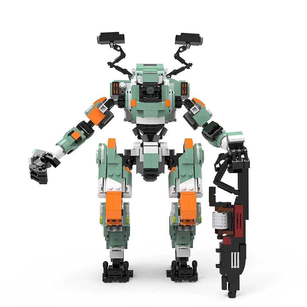 Mecha Warrior Robots Model MOC BT-7274 Vanguard-class Kits Building Blocks Bricks DIY Building Assembly Toys for Children Gifts