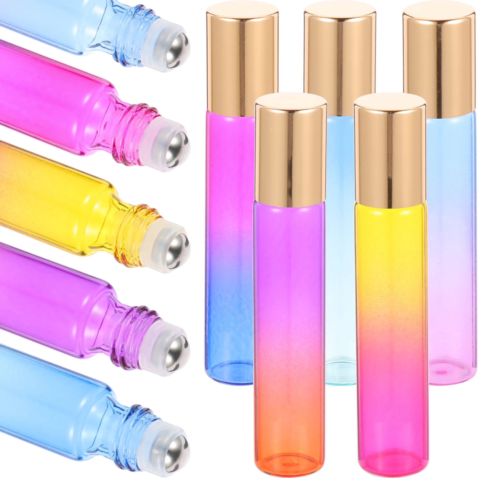 

Bottles Roller Vials Roll Empty Perfume Bulk Container Essential Oils Makeup