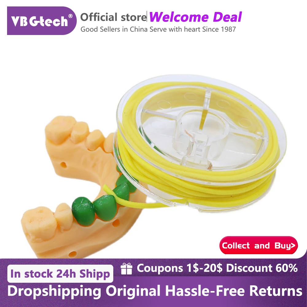 

VBG-tech Dental Fixation Wedges Autoclavable Material supply Rubber Dental resin clips Stabilizing cords Dental materials