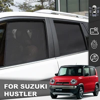 for suzuki hustler mr31s mr41s 2014 2019 magnetic car sunshade front windshield frame curtain rear side window sun shade shield