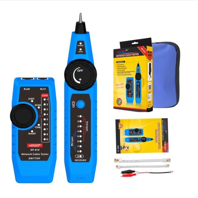 

Тестер сетевых кабелей NF-810