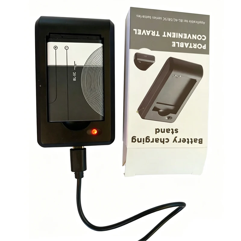 Фото Аккумулятор для телефона NOYA RAYE 1200 мАч BL-5C для радиостанций / Nokia 1100 1110 1200 1280 1600 2600 2700 3100 5130 6230 6230i N70 №1