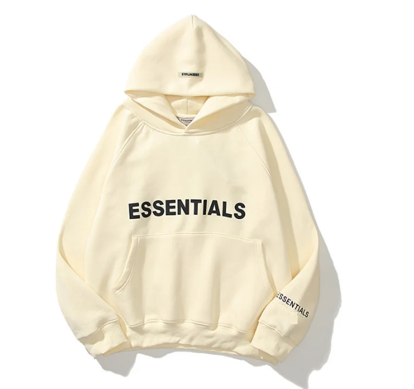 

22ss Essentials Jerry Lorenzo Women Hoodie Fleece Plus Size Cotton Ladies Hooded Sweatshirt HIP HOP Solid Female Pullovers TOP