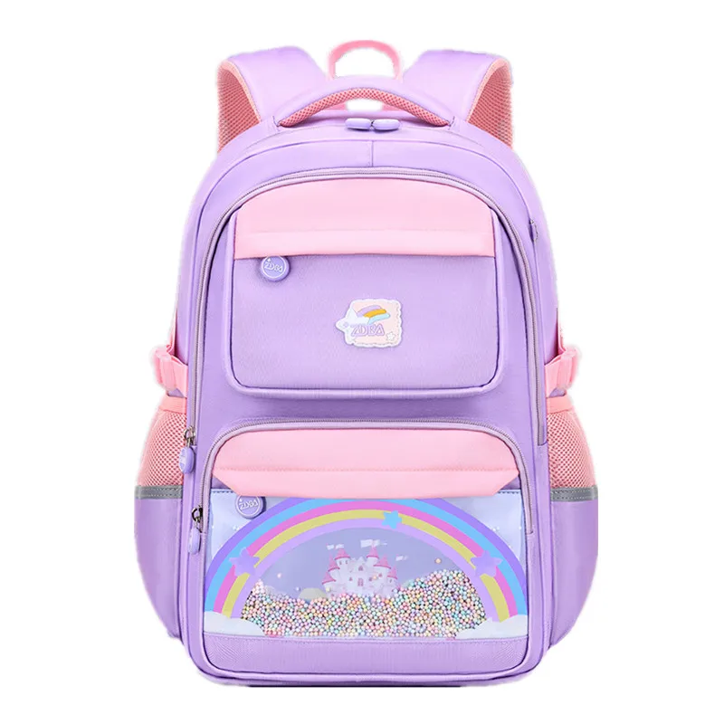 2 szies Cute Girls School Bags Children Primary School Backpack Satchel kids Book Bag Princess Schoolbag Sac Mochila Infantil