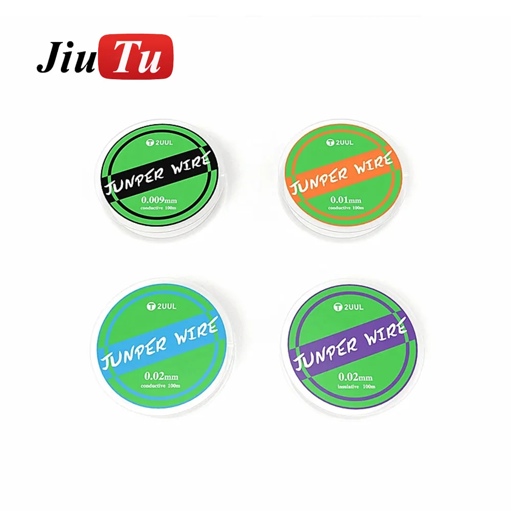 2UUL 0 01 02 009 мм 100 м сверхтонкая перемычка изоляционная/проводящая телефонная