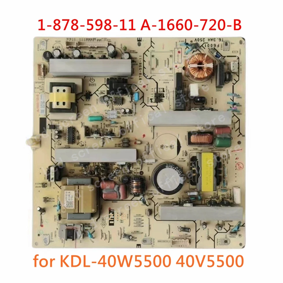 

Good working for KDL-40W5500 KDL-40V5500 original power board 1-878-598-11 A-1660-720-B（100%test before shipment)