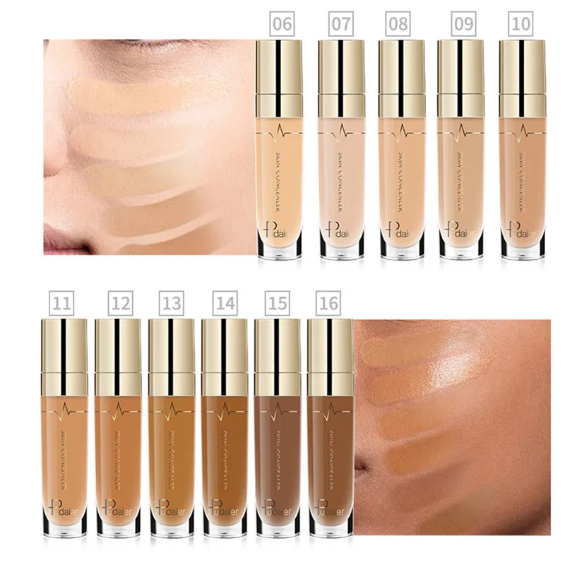 

Face Concealer Liquid Waterproof Full Coverage Foundation Base Skin Corrector Concealing Cream Professional Makeup Cosmetic Tool