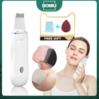 ультразвуковая чистка лица аппарат для чистки лица Ультразвуковой скребок для кожи, массажер для лица, очистка лица, пилинг кожи, удаление черных точек, очиститель пор, скребок для лица