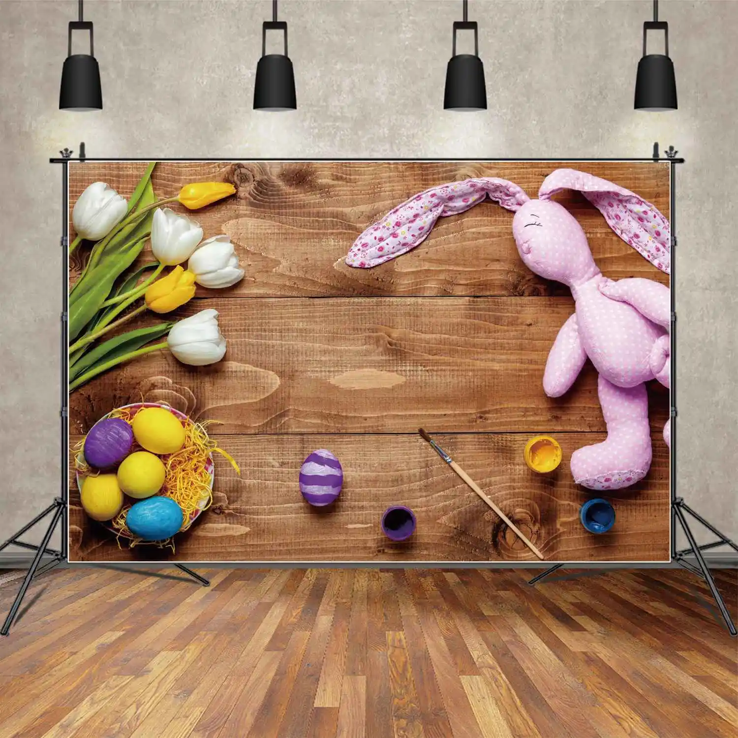 

Фон для фотосъемки с изображением деревенской комнаты декор дома цветы кленовые листья доски пол осень под заказ детский Фотофон