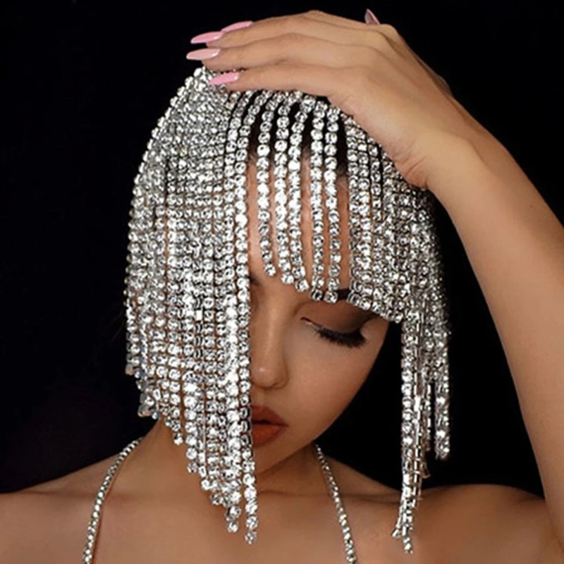 Роскошные Романтические свадебные Стразы с бахромой |