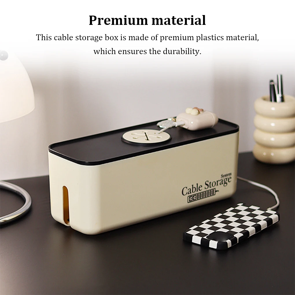 

Коробка для хранения кабеля, емкость для розеток, разноцветный Органайзер большой емкости, универсальные сетевые товары для дома