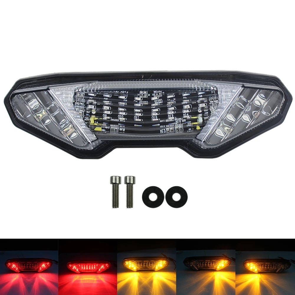 

Светодиодный задний фонарь для мотоцикла, указатель поворота, стоп-сигнал для YAMAHA MT-09 FZ-09 14-16 FJ-09 MT09 Tracer 15-16