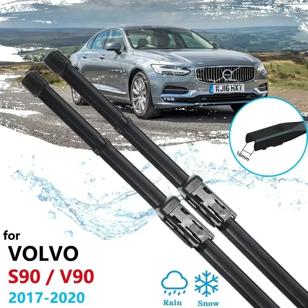 Стеклоочистители для VOLVO S90 V90 2017 2018 2019 2020 S 90 в T4 T5 T6 T8 D3 D4 D5 AWD автомобильные