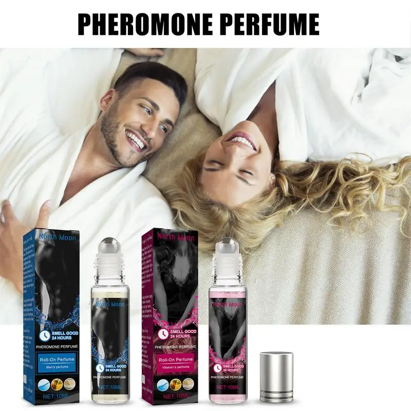 

Infused Essential Oil Perfume Essential Oil Intimate Perfume Long-Lasting Attract Perfume With Pheromones Portable 10ml Bottle