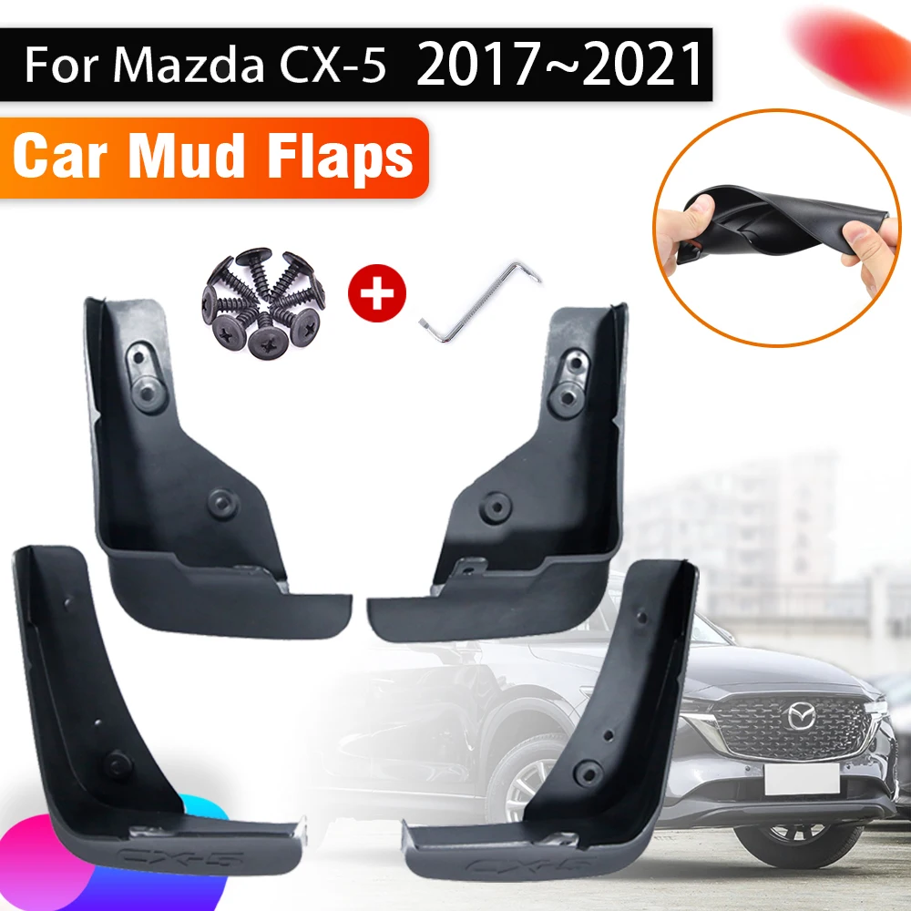 

4X _ для Mazda CX 5 Автомобильные Брызговики CX5 2021 аксессуары KF 2017 ~ 2021 Брызговики от брызг переднее заднее крыло автомобильные аксессуары
