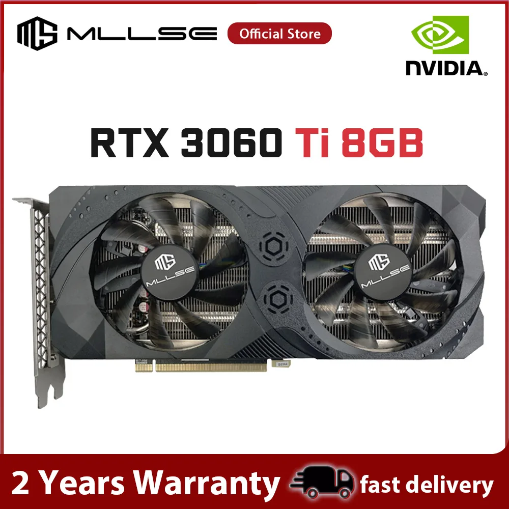 Видеокарта MLLSE RTX 3060Ti 8 ГБ, X-GAME GDDR6 256bit NVIDIA GPU DP * 3 PCI Express 4,0x16 rtx3060ti 8 ГБ, видеокарта - Хочеца очень<3