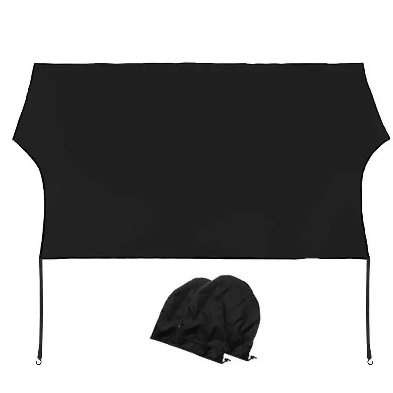 

Sun Blocker For Car Car Shade Front Windshield High-density Polyester Sun Blocker For Car Keep Clean Waterproof Snowproof
