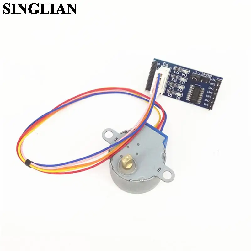 

Модуль платы привода шагового двигателя ULN2003 + 5 В, 1 комплект, 28BYJ-48