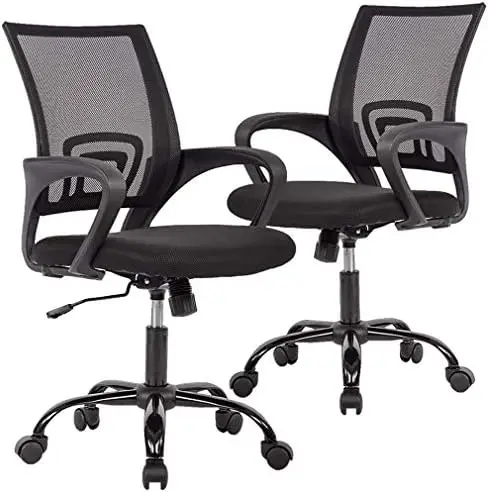 

Стул компьютерный сетчатый с поддержкой спинки, регулируемое вращающееся кресло для офиса руководителя, для мужчин и женщин (2 Па)