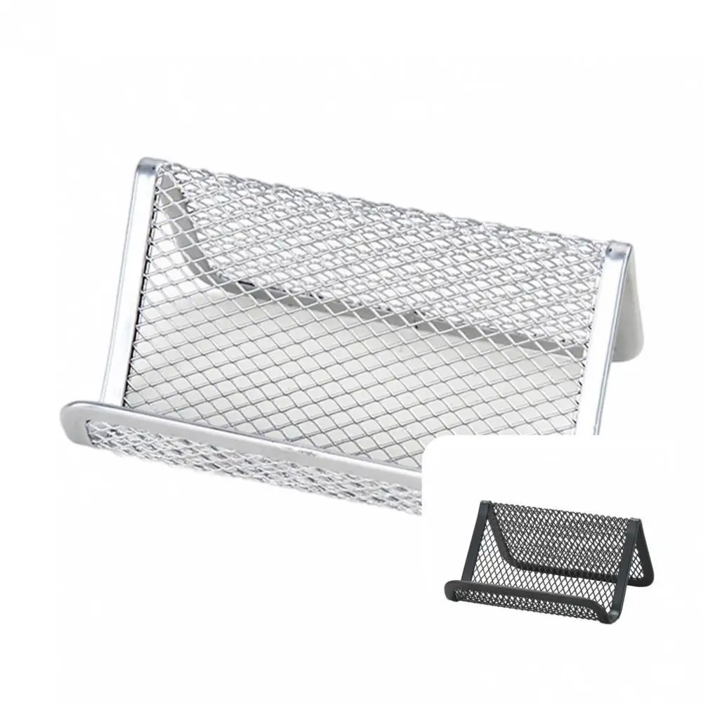 

Business Card Stand Sturdy Construction Durable Convenient Business Card Holder for Home