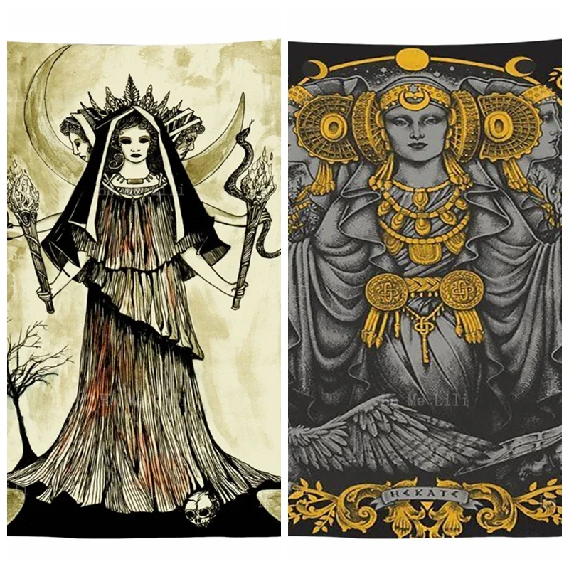 Волшебная Геката Богини с тремя гранями Древняя религия Колдовство Ночь