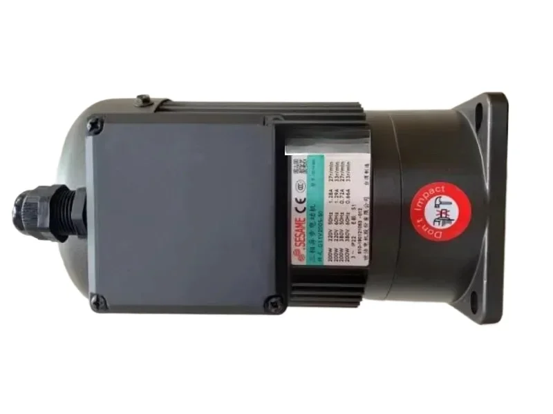 Тайваньский трехфазный асинхронный двигатель Shixie G11V200S-90 Двигатель конвейера