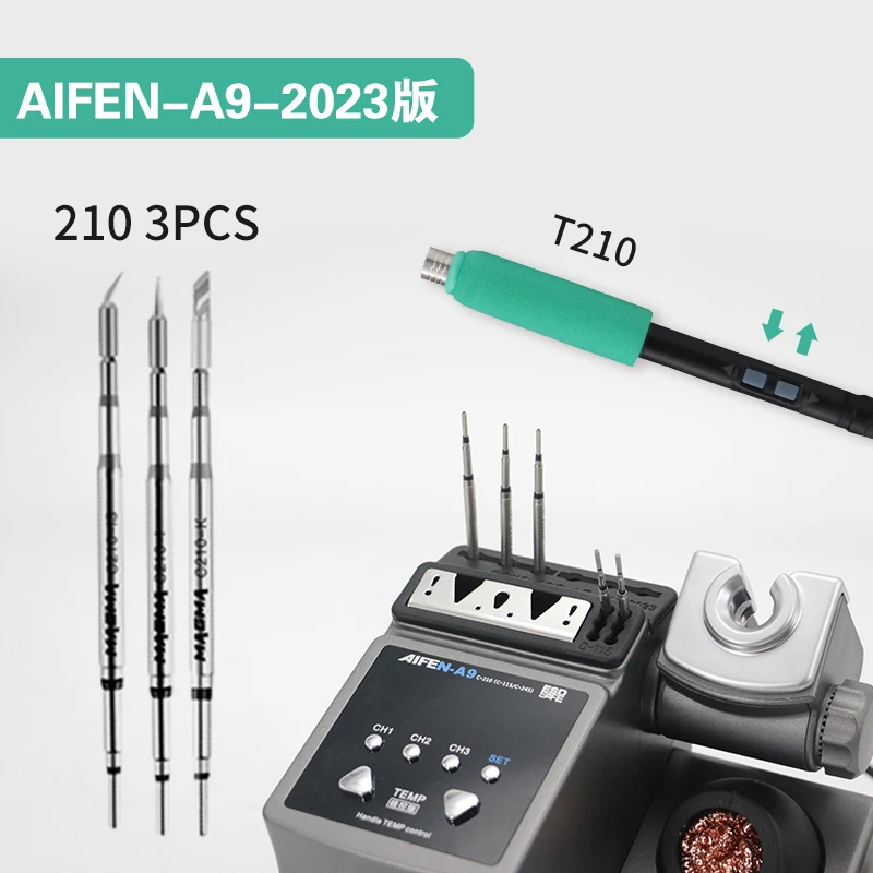 

Паяльная станция AIFEN A9 с жалами C210/C245/C115